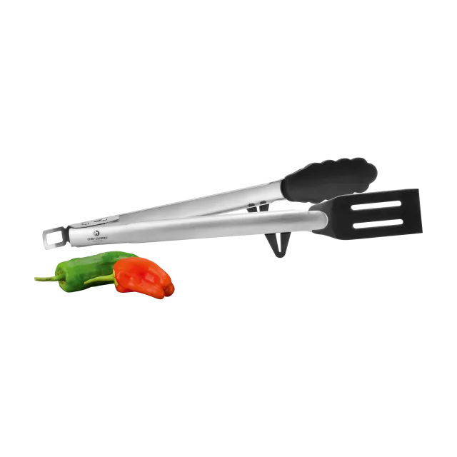chef-cuisine-servieren-servierzange-edelstahl-34-cm-silikon image 1