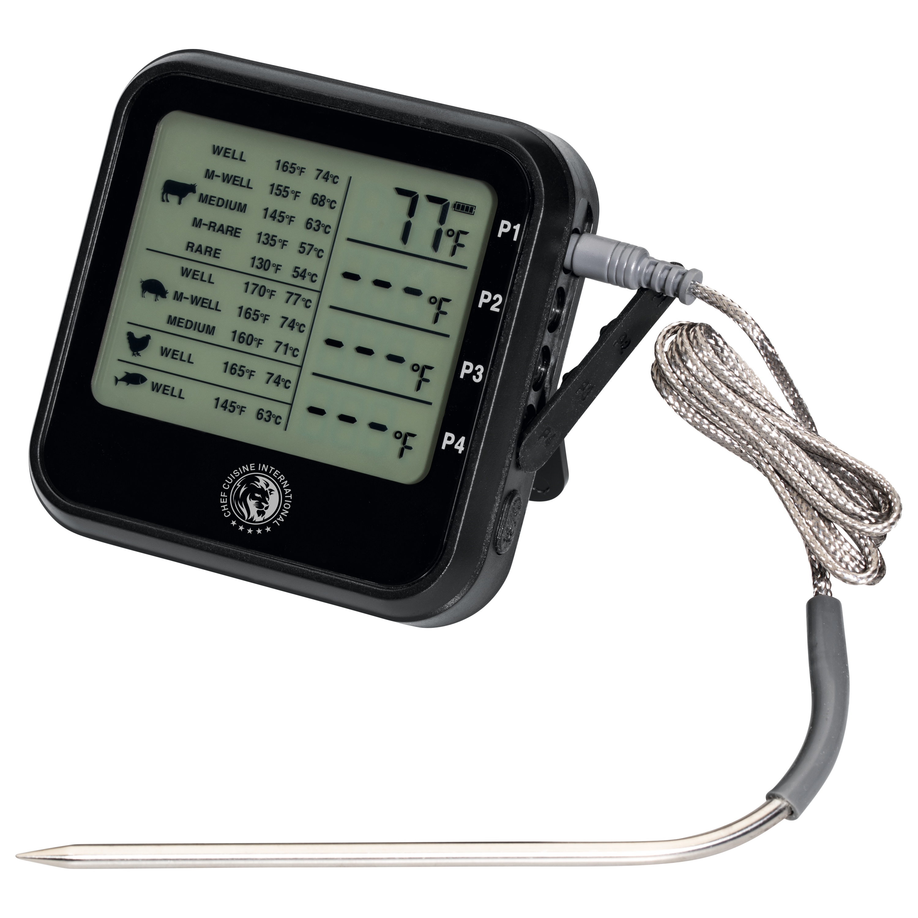 chef-cuisine-grillzubeh-r-bbq-grillthermometer-digital-4-sonden image 3