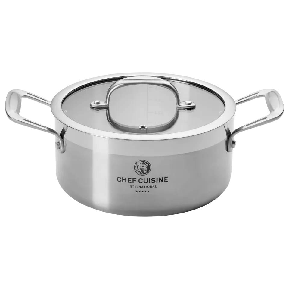 chef-cuisine-5-ply-fleischtopf-20-cm-kupferkern-mit-deckel image 1