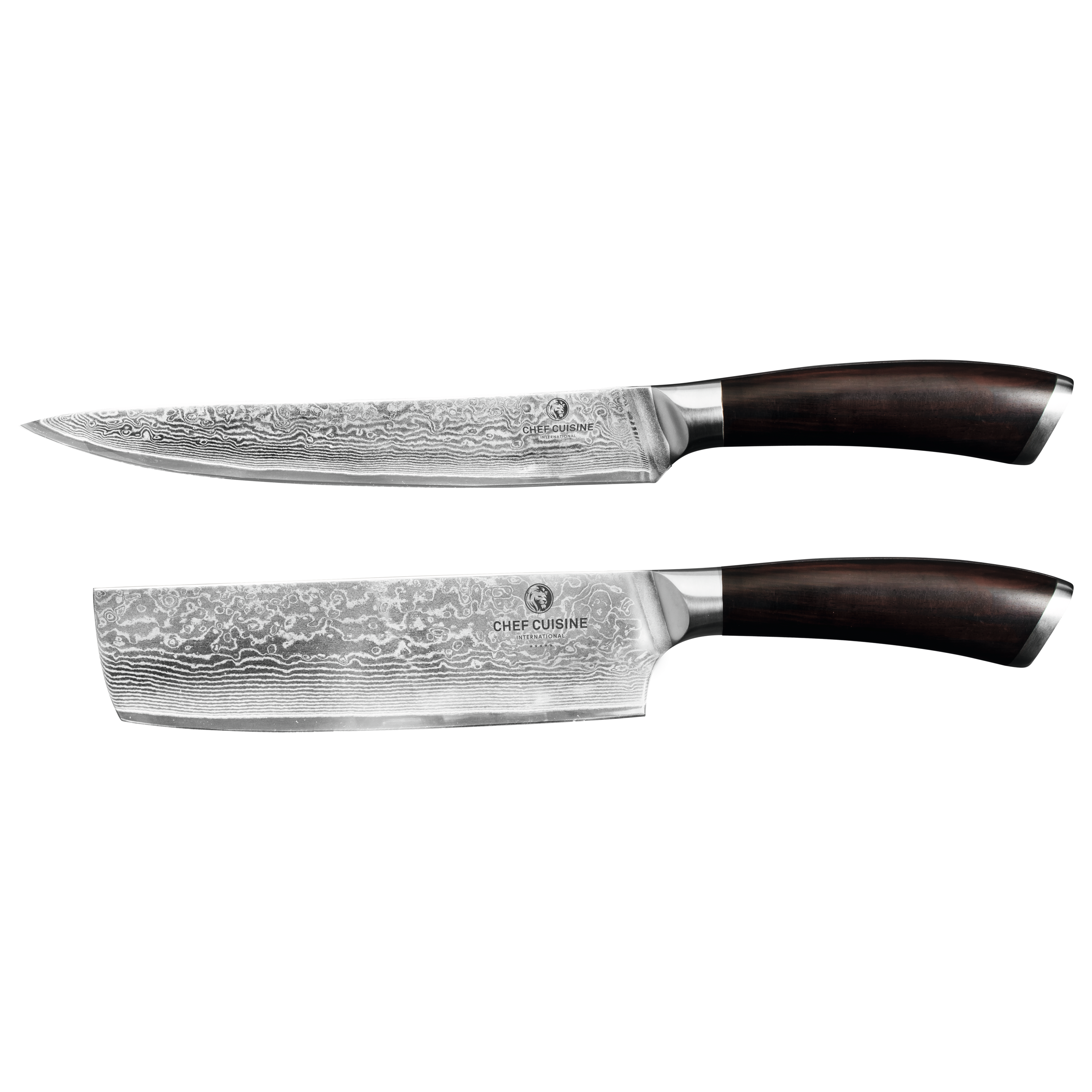 chef-cuisine-damast-messer-2er-set-ebenholz-nakiri-67-lagen image 2
