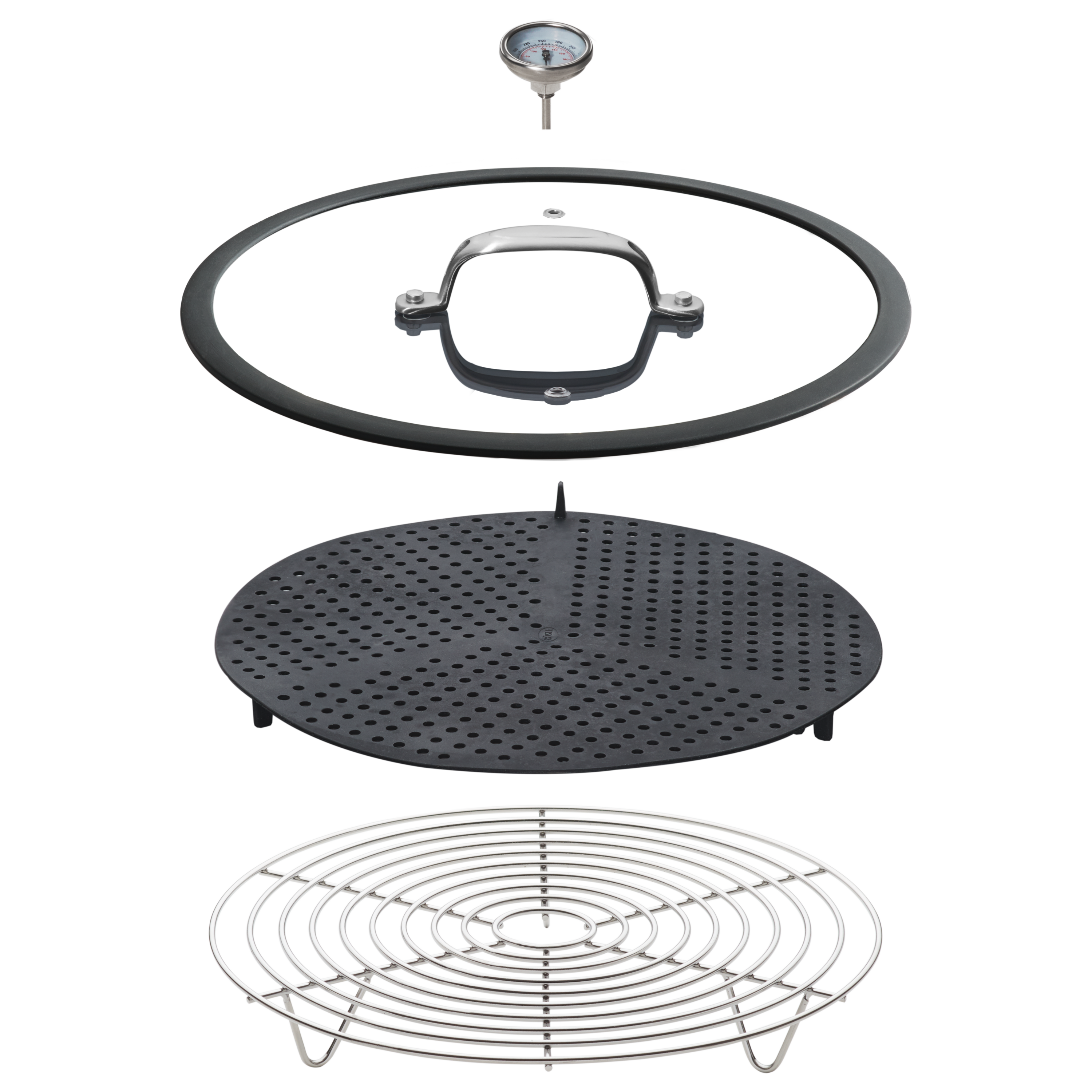 chef-cuisine-br-ter-servierpfanne-28-cm-dampfgarer-teflon image 3