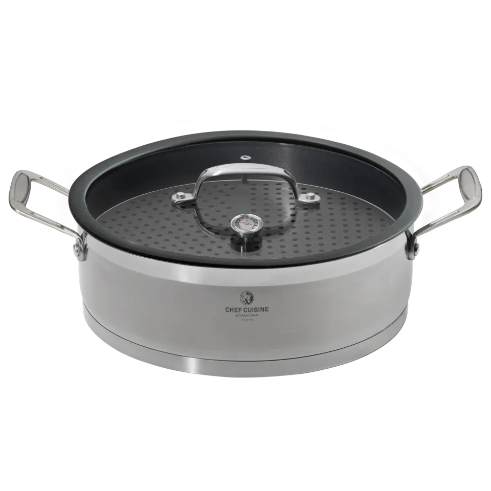 chef-cuisine-br-ter-servierpfanne-28-cm-dampfgarer-teflon image 1