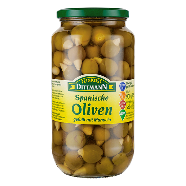 feinkost-dittmann-oliven-gr-n-gef-llt-mit-mandeln-spanisch image 1