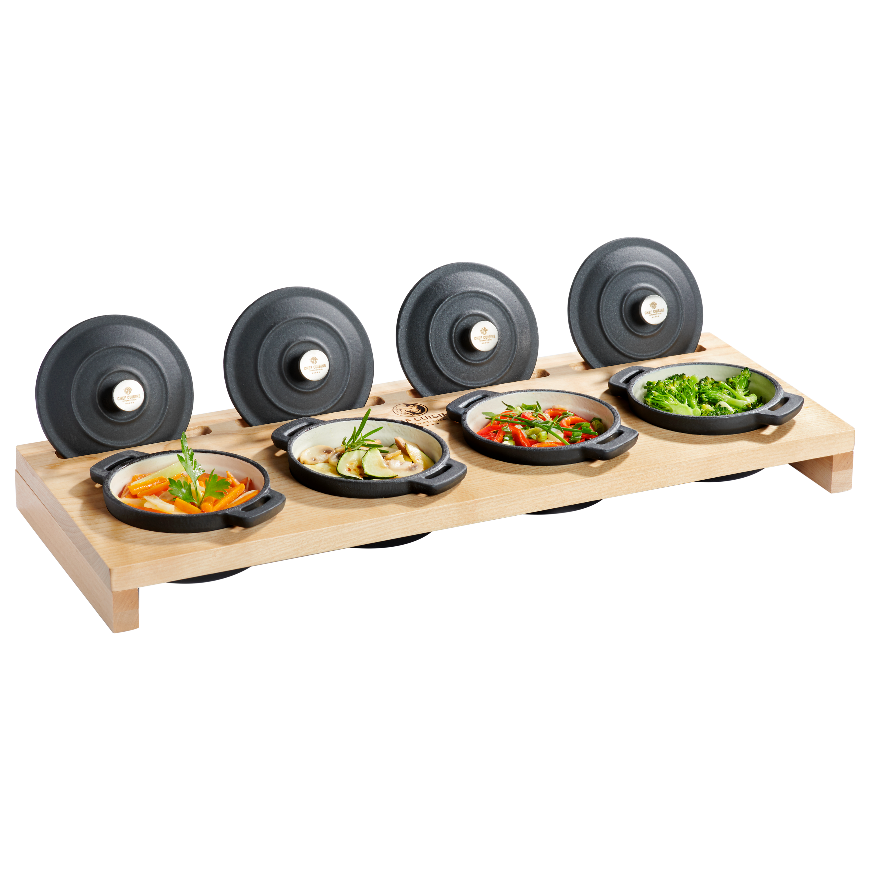 chef-cuisine-servieren-holzbar-birkenholz-f-r-mini-cocotte image 2
