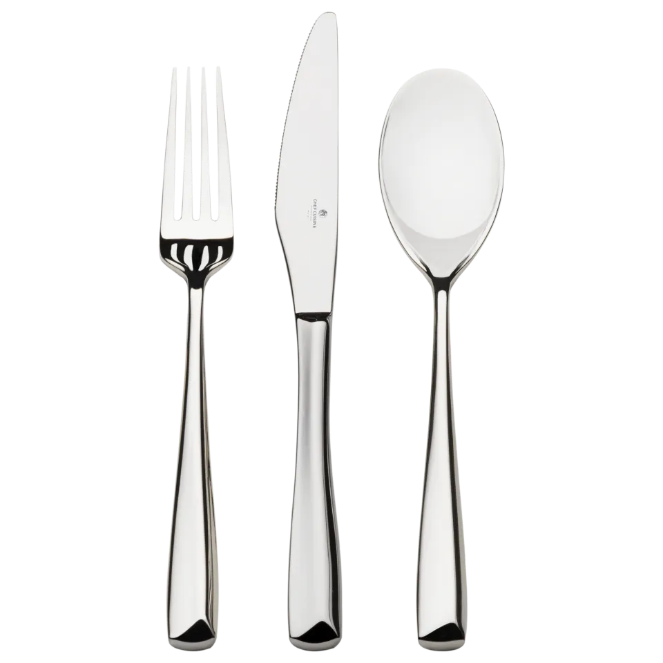 chef-cuisine-bestecke-tafelbesteck-set-6-tlg-edelstahl-rostfrei image 1