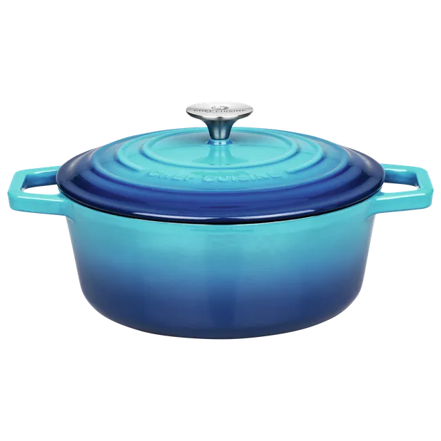 chef-cuisine-gusseisen-br-ter-24-cm-rund-emailliert-3-5-liter image 1