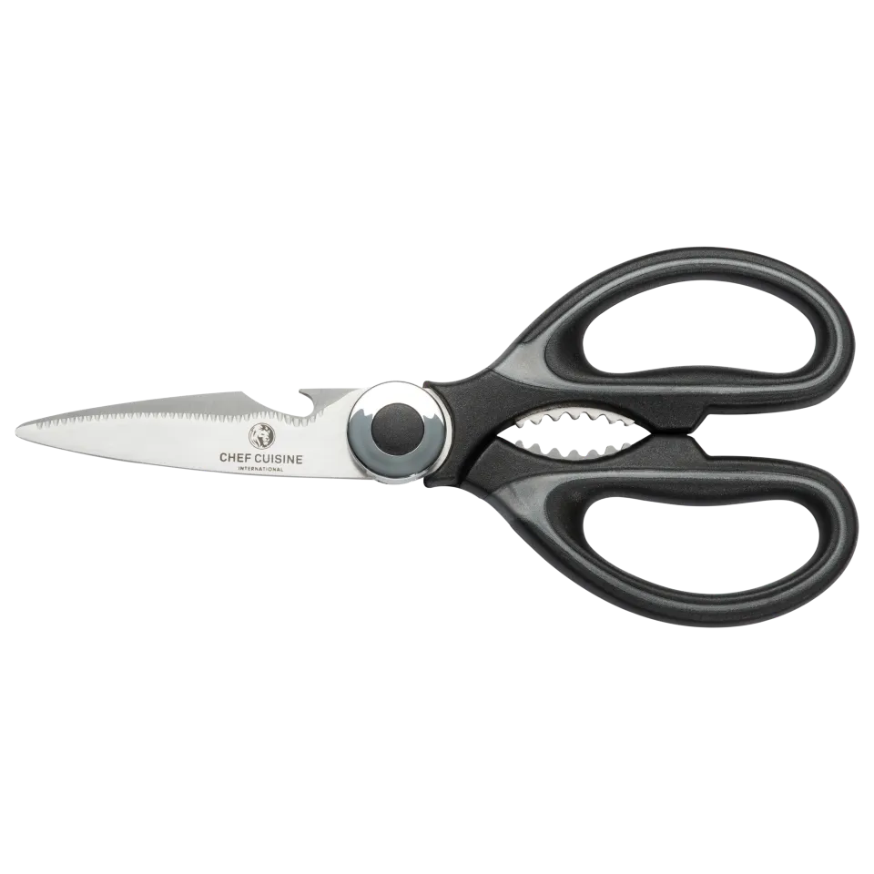 chef-cuisine-k-chenhelfer-multifunktionsschere-k-chenschere-mit-kapselheber image 1