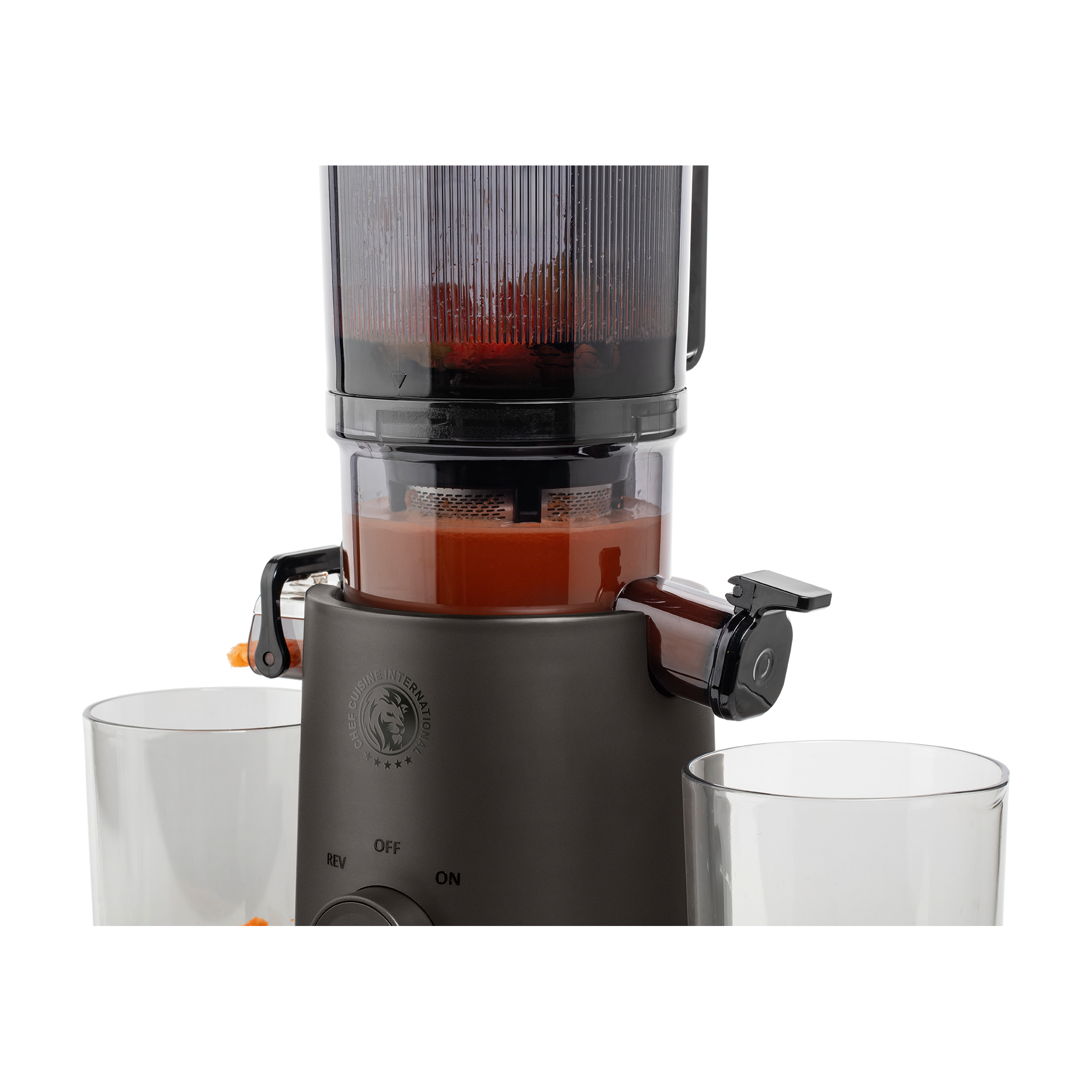 chef-cuisine-entsafter-mixer-slow-juicer-entsafter-leise-kaltpressend image 6