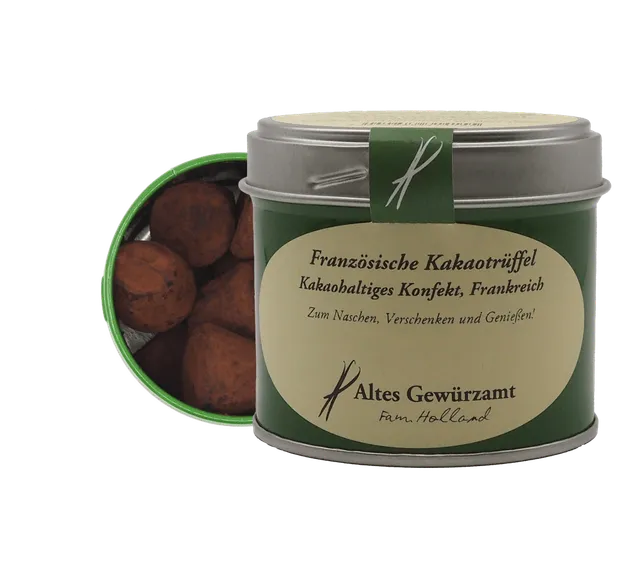 altes-gewu00fcrzamt-franzu00f6sische-kakaotru00fcffel-tru00fcffel-zum-kaffee image 1