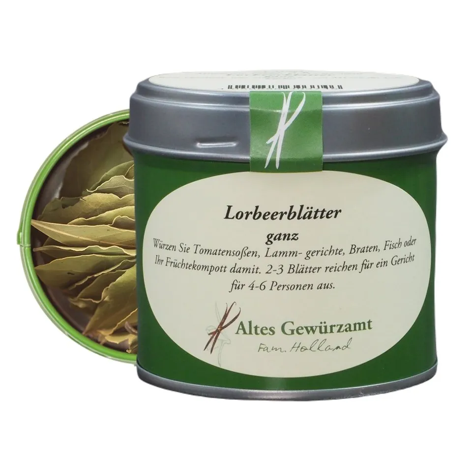 altes-gew-rzamt-serie-lorbeerbl-tter-gew-rz-f-r-schmorgerichte image 1