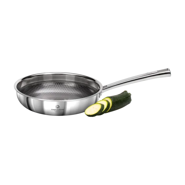 chef-cuisine-honeycomb-bratpfanne-24-cm-keramikbeschichtung image 1