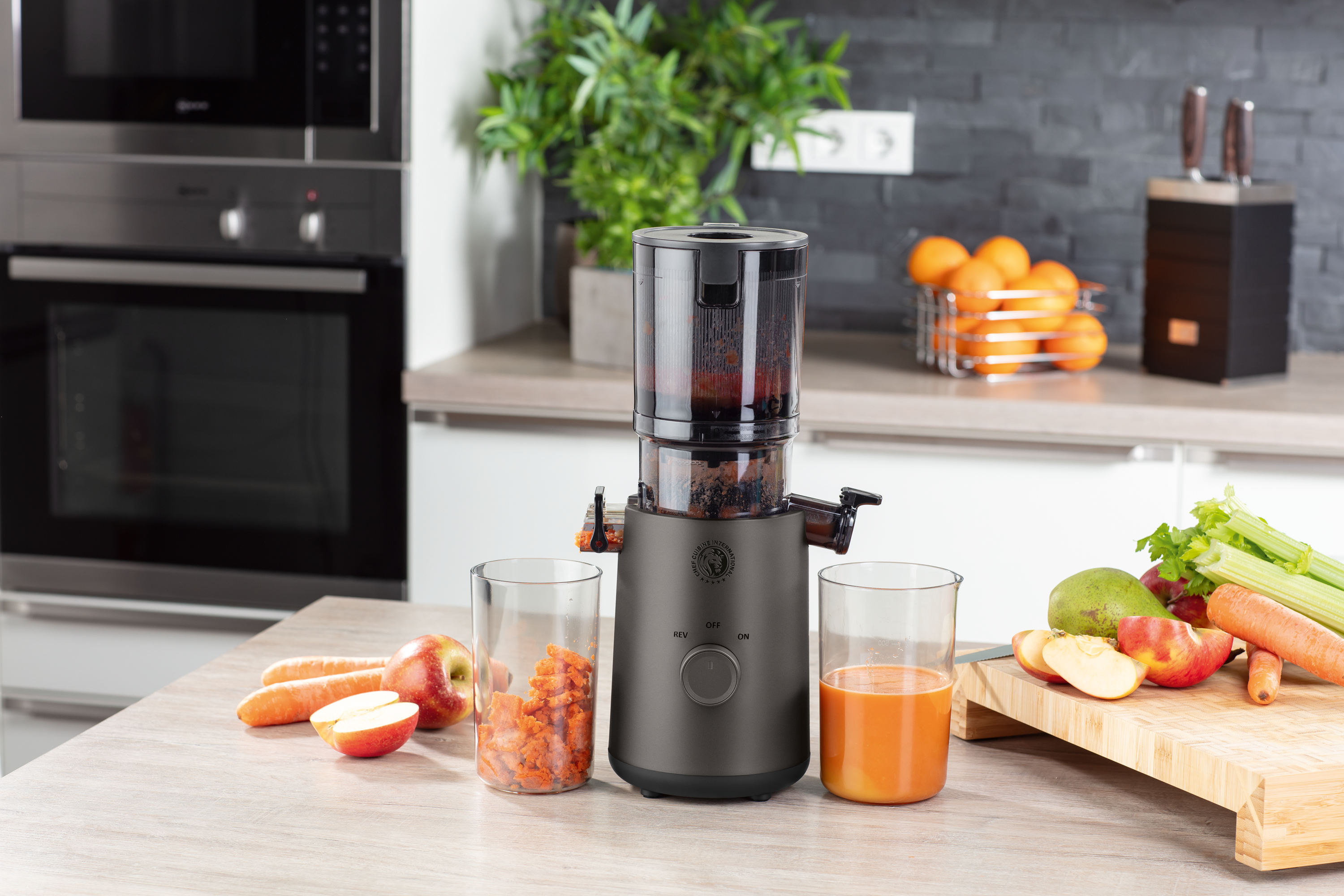 chef-cuisine-entsafter-mixer-slow-juicer-entsafter-leise-kaltpressend image 8