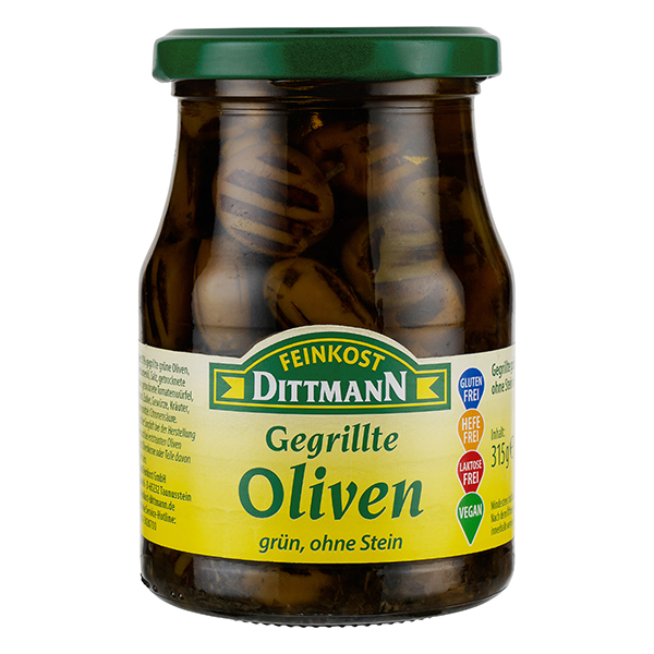 feinkost-dittmann-gegrillte-oliven-gr-n-antipasti-ohne-stein image 1