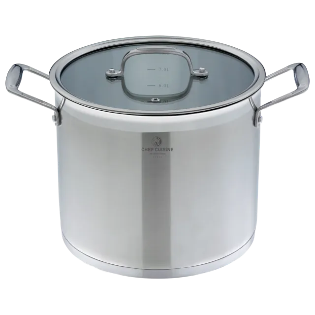 chef-cuisine-t-pfe-gem-se-suppentopf-24-cm-9-l-edelstahl image 1