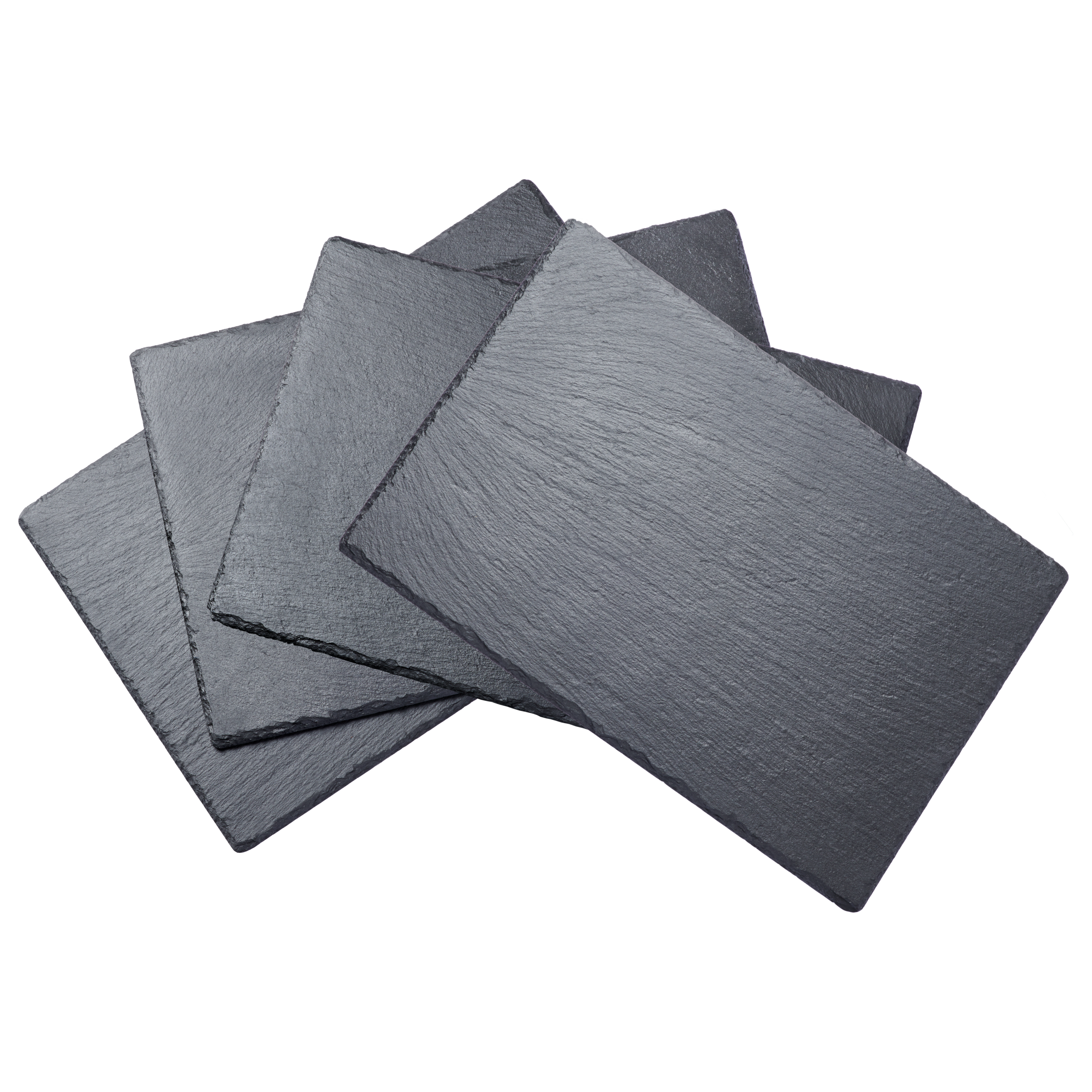 chef-cuisine-servieren-servier-und-tischset-naturschiefer-4er image 1