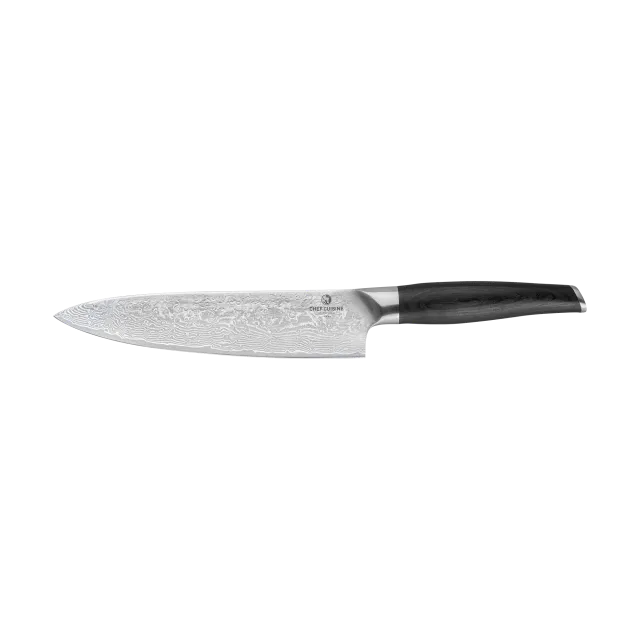 chef-cuisine-damast-chefmesser-20-5-cm-pakkaholz-67-lagig image 1