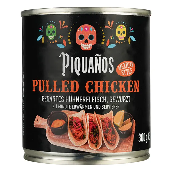 feinkost-dittmann-pulled-chicken-h-hnerfleisch-300g-dose image 1