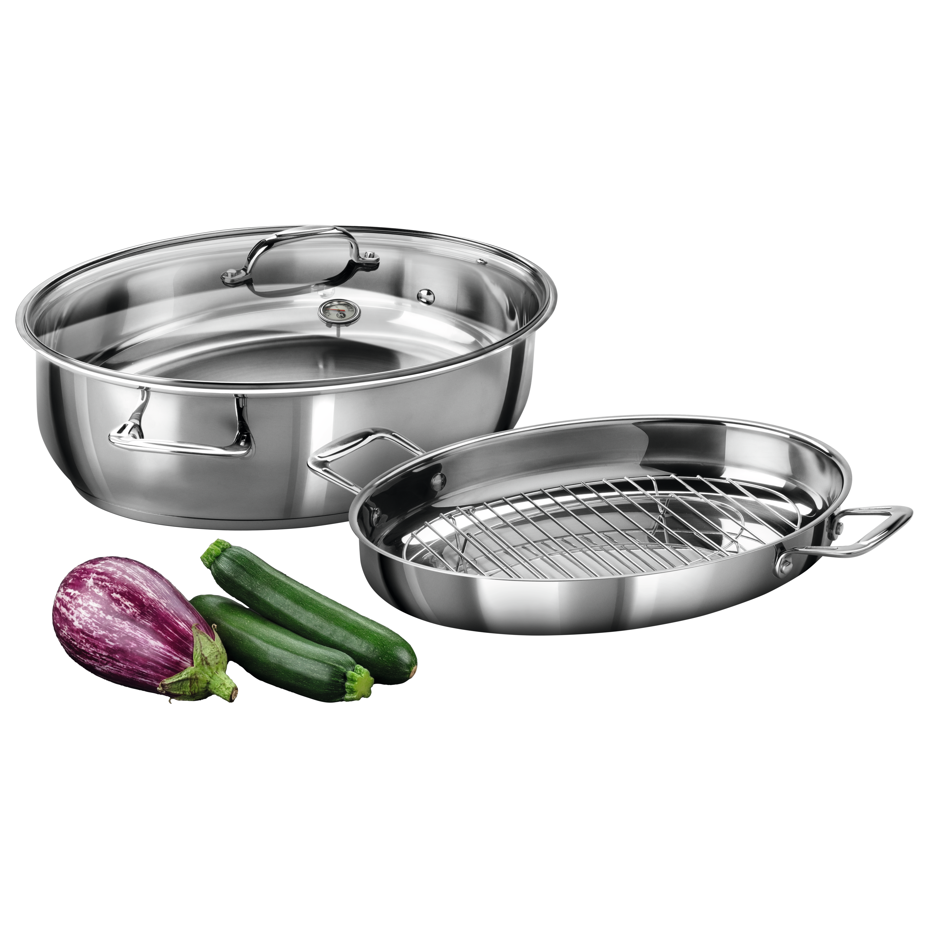 chef-cuisine-br-ter-br-ter-oval-edelstahl-mit-fischpfanne-38-cm image 1