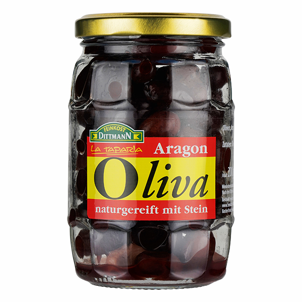 oliva-aragon-oliven-naturgereift-mit-stein-knoblauch image 1