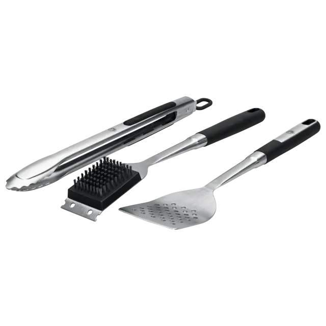 chef-cuisine-grillzubeh-r-bbq-grillbesteck-3er-set-edelstahl image 1