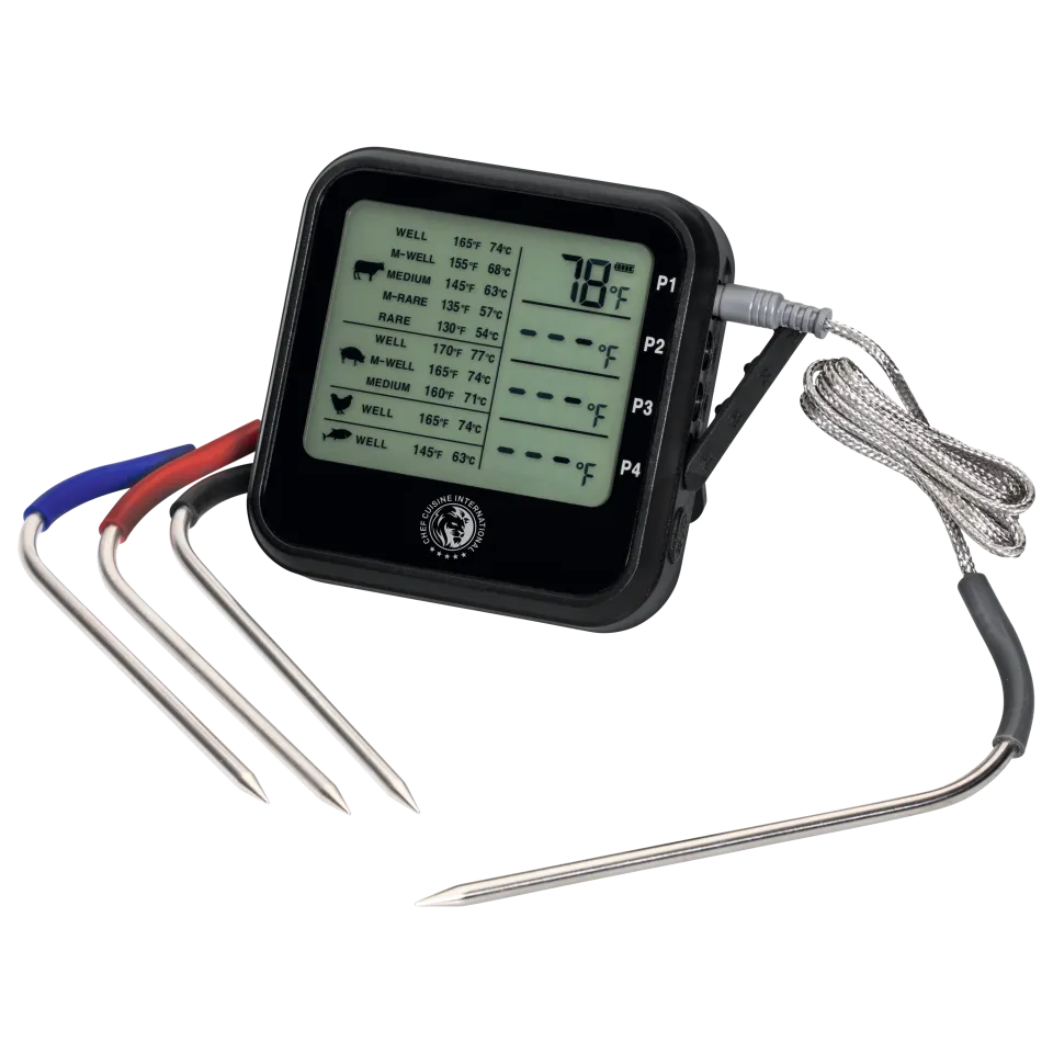 chef-cuisine-grillzubeh-r-bbq-grillthermometer-digital-4-sonden image 1
