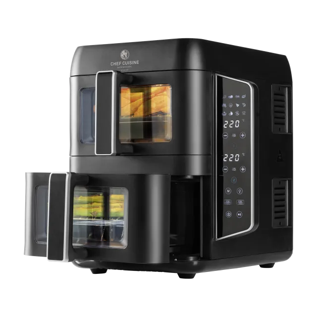 chef-cuisine-hei-luftfritteusen-air-fryer-dual-zone-9-l-sync image 1