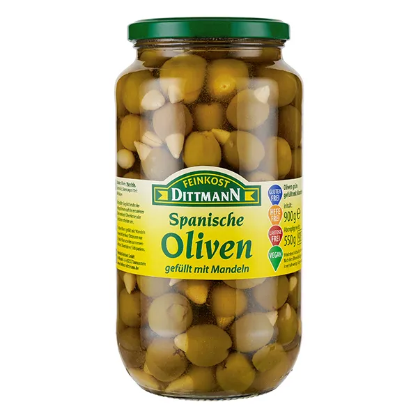 feinkost-dittmann-oliven-gr-n-gef-llt-mit-mandeln-spanisch image 1