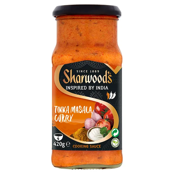 sharwood-s-tikka-masala-sauce-kochsauce-mild-mit-tomate image 1
