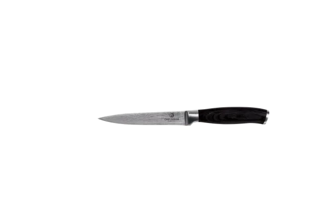 chef-cuisine-pakkaholz-allzweckmesser-pakkaholz-damast-optik image 1