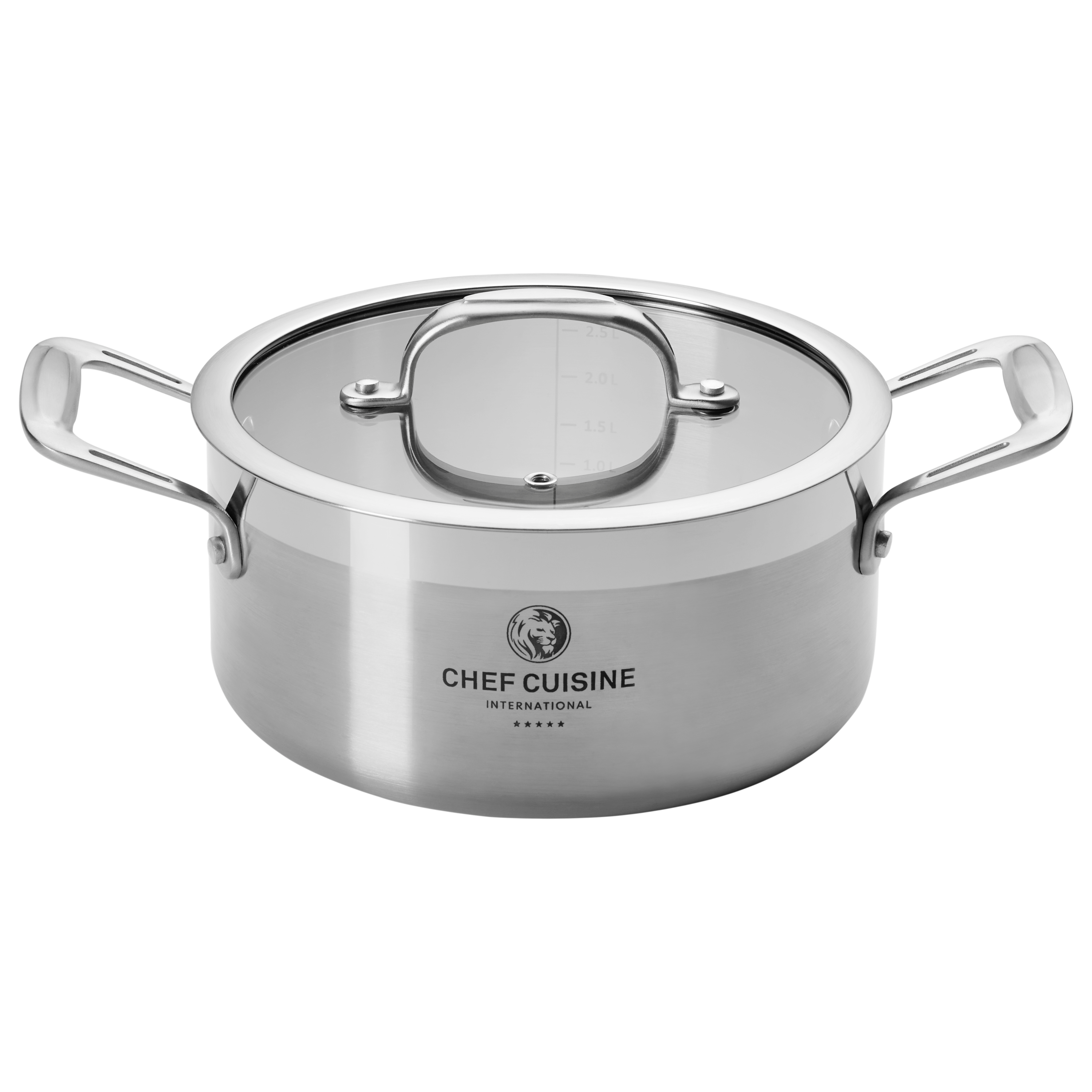 chef-cuisine-5-ply-fleischtopf-20-cm-kupferkern-mit-deckel image 1