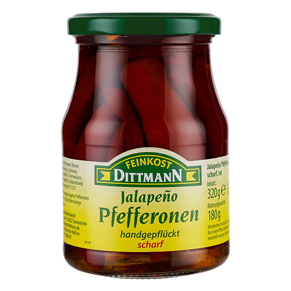 feinkost-dittmann-jalapeno-pfefferonen-rot-scharf image 1