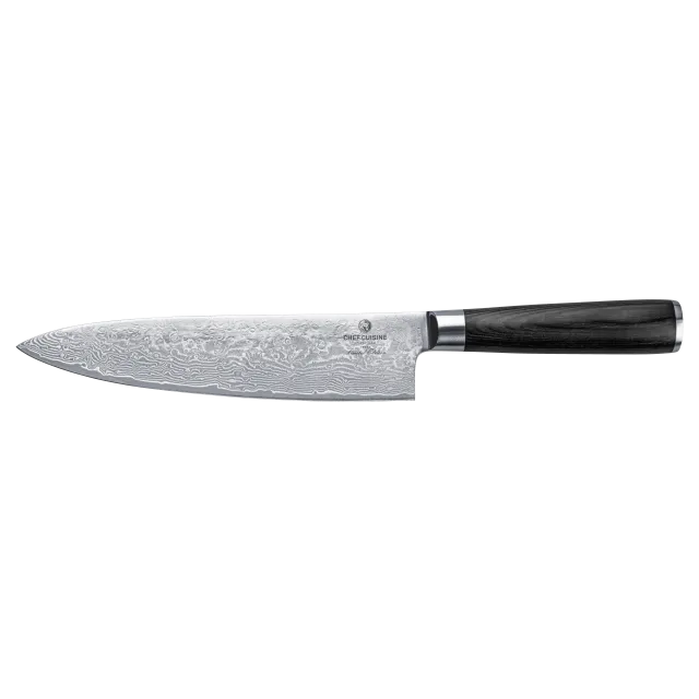 chef-cuisine-damast-chefmesser-205mm-pakkaholz-67-lagig image 1