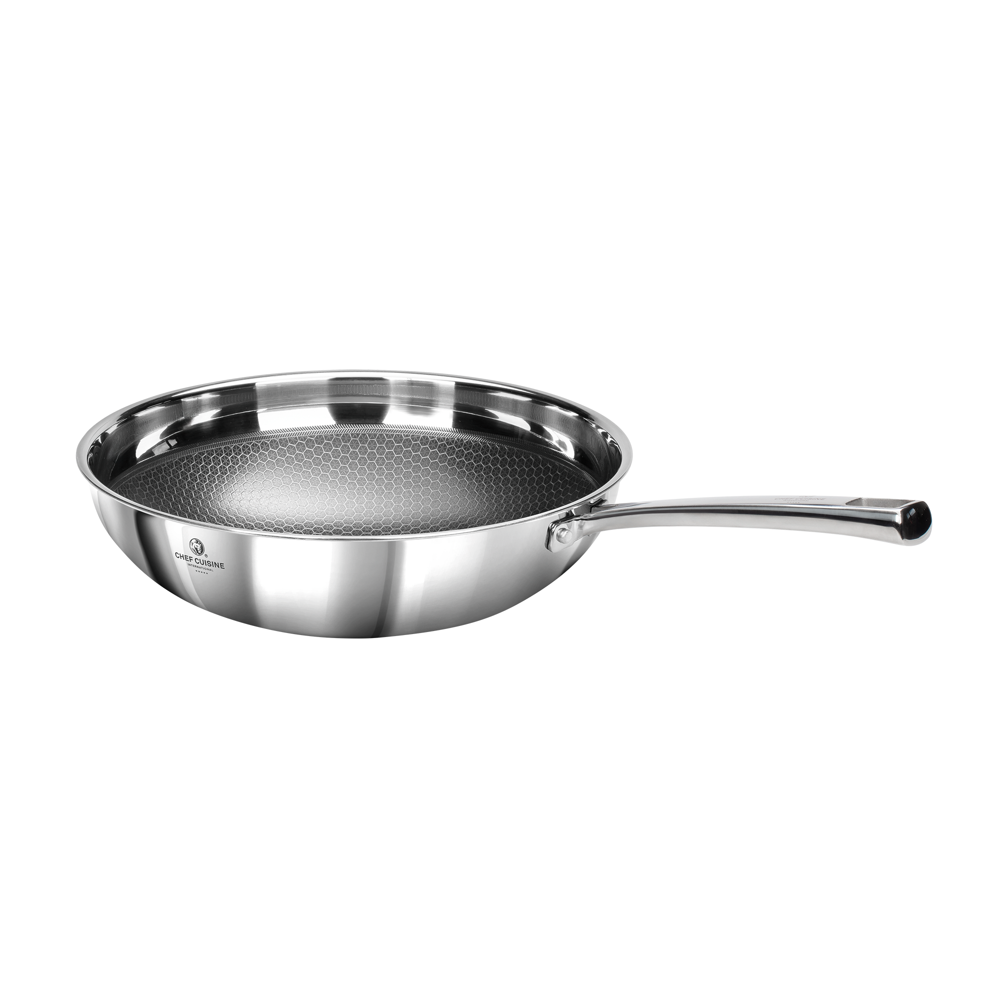 chef-cuisine-honeycomb-wok-28-cm-keramik-wokpfanne image 4