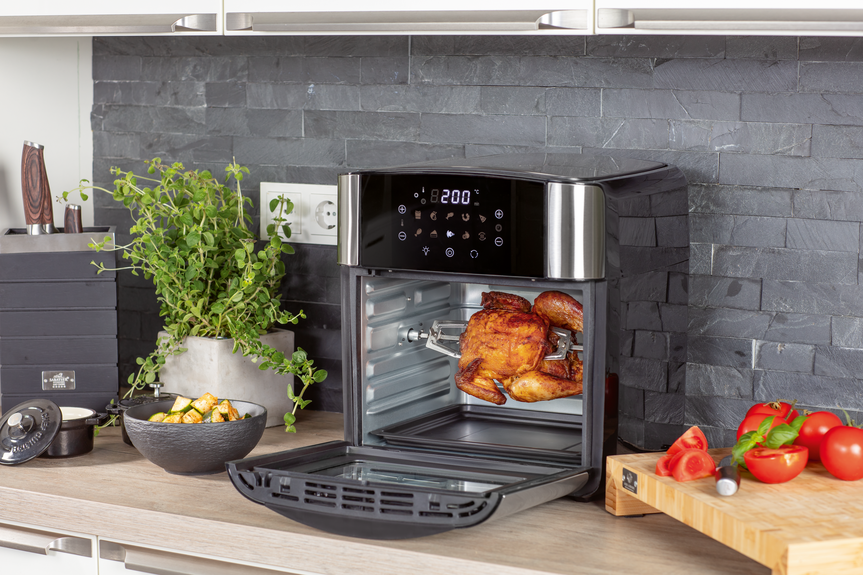 chef-cuisine-hei-luftfritteusen-air-fryer-professional-15l-10-programme image 4