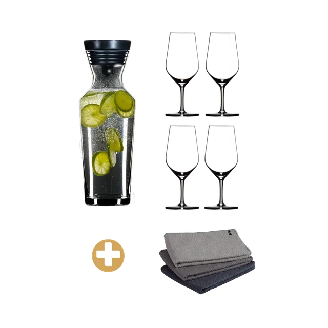 chef-cuisine-gl-ser-kristallglas-set-8-tlg-mit-karaffe-4-gl-ser image 1