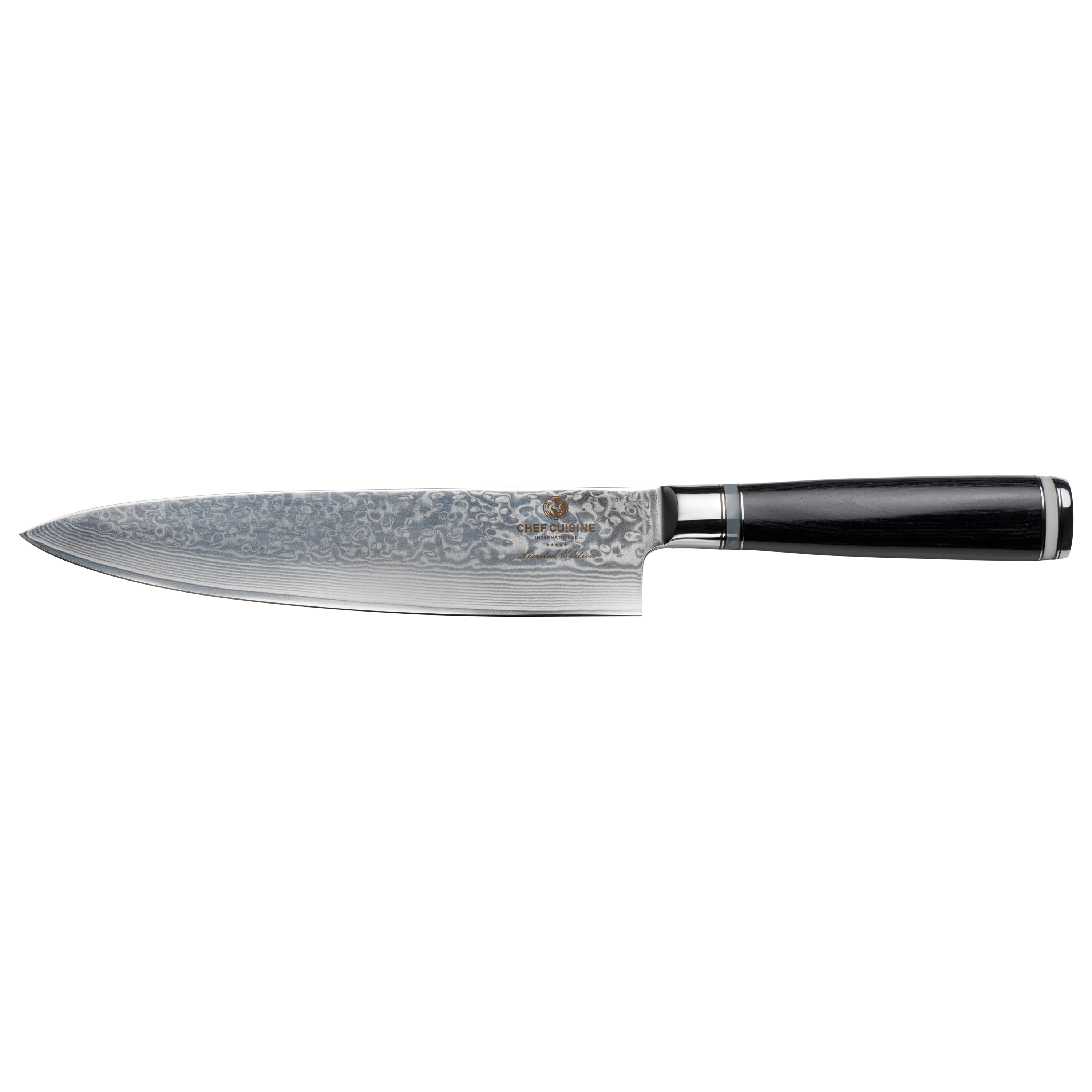 chef-cuisine-damast-chefmesser-pakkaholz-67-lagig-kochmesser image 1