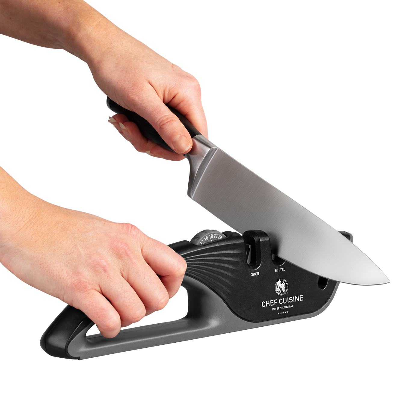 chef-cuisine-messerzubeh-r-profi-messersch-rfer-3-stufig image 4