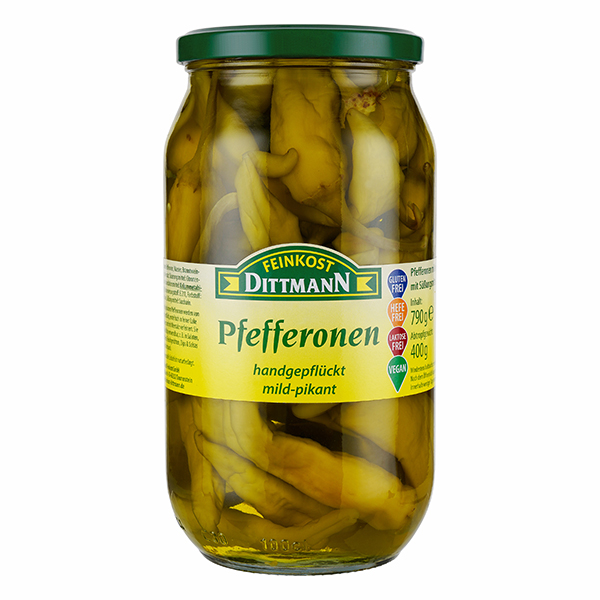 feinkost-dittmann-pfefferonen-mild-pikant-antipasti-eingelegt image 1