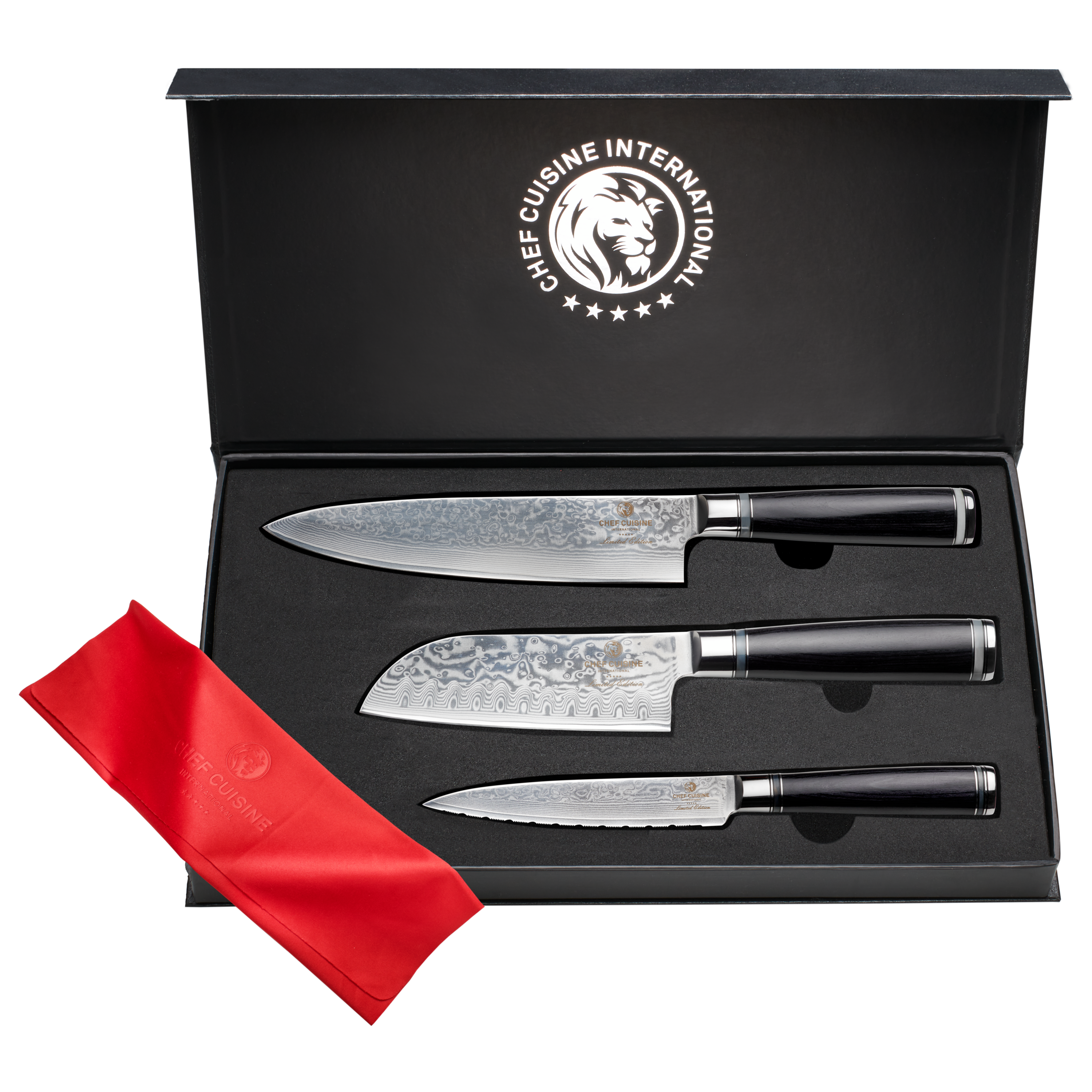 chef-cuisine-damast-messerset-3-tlg-chef-santoku-universal image 1