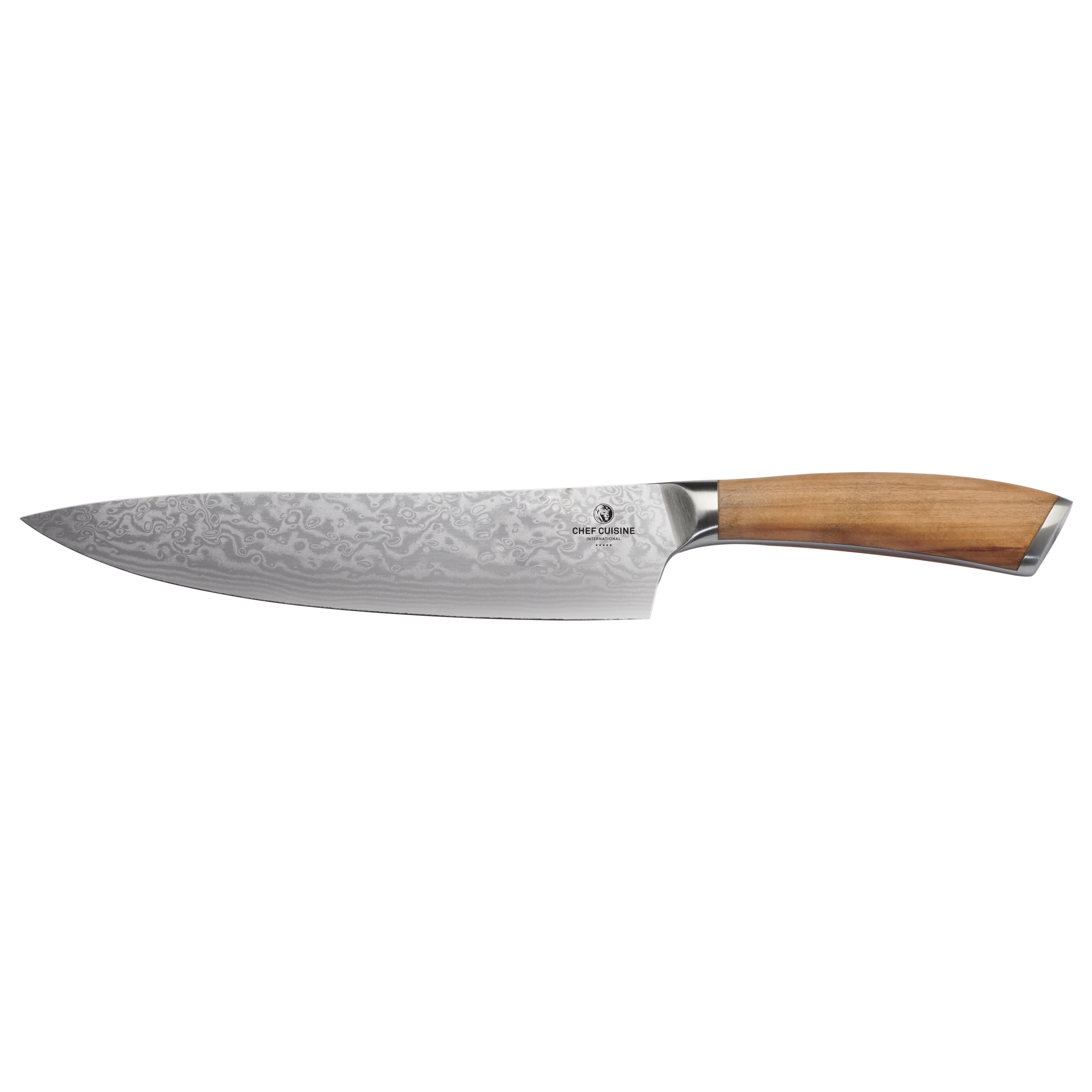 chef-cuisine-damast-chefmesser-mit-olivenholzgriff-20-cm-67-lagen image 1