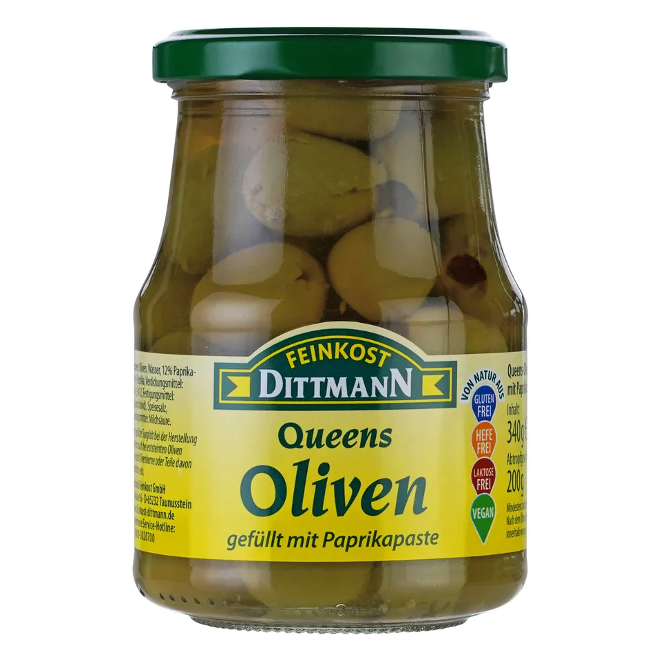 feinkost-dittmann-queens-oliven-paprikapaste-glas image 1