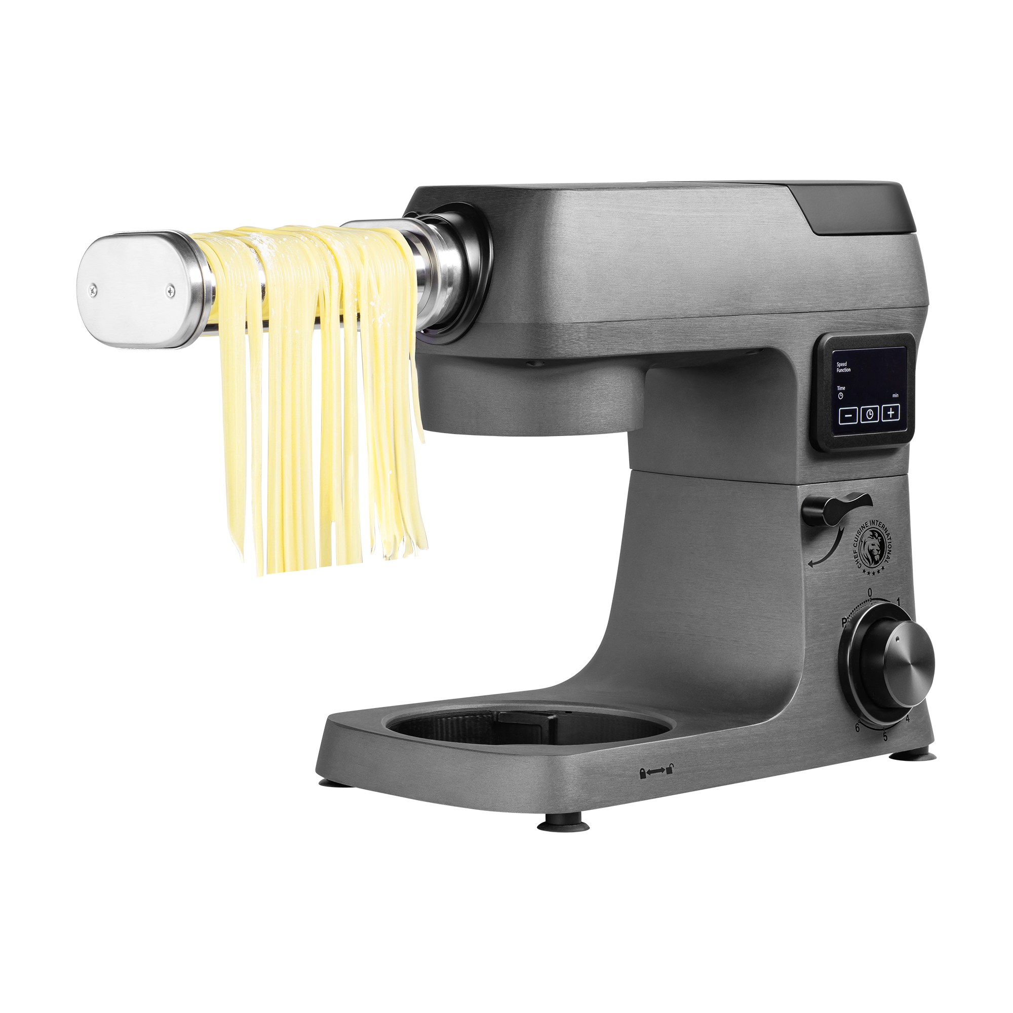 chef-cuisine-pasta-maker-set-3-tlg-lasagne-fettuccine-spaghetti-edelstahl image 1