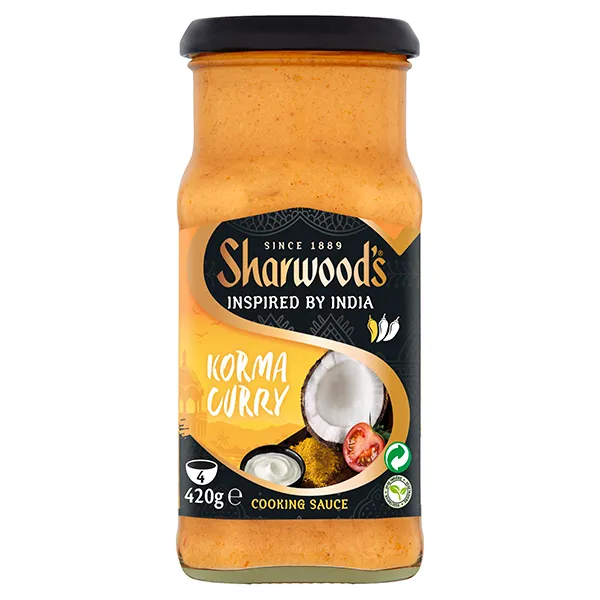 sharwood-s-korma-sauce-currysauce-mild-mit-kokosnuss image 1