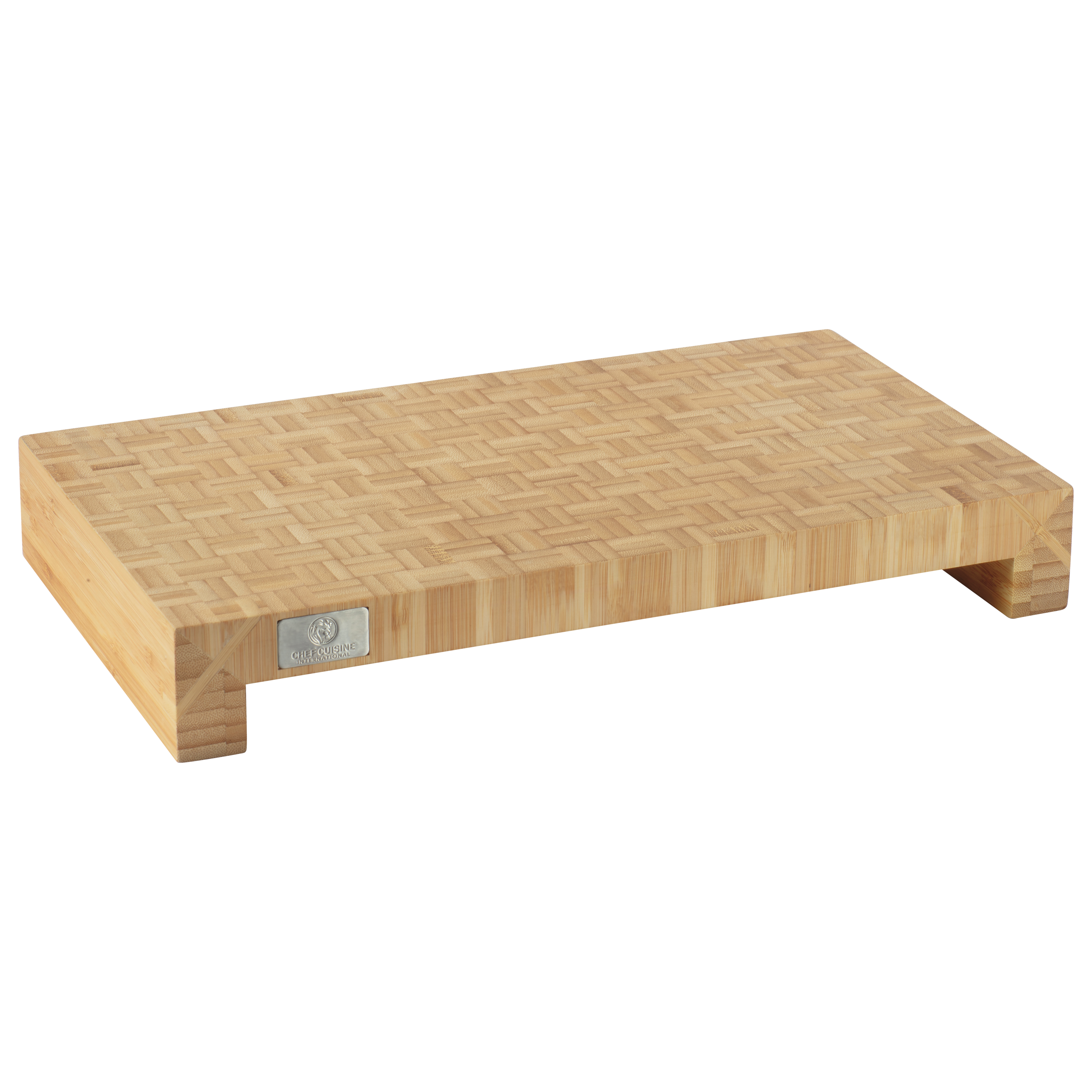 chef-cuisine-bambus-schneidetisch-schneidebrett-erh-ht-rutschfest image 1