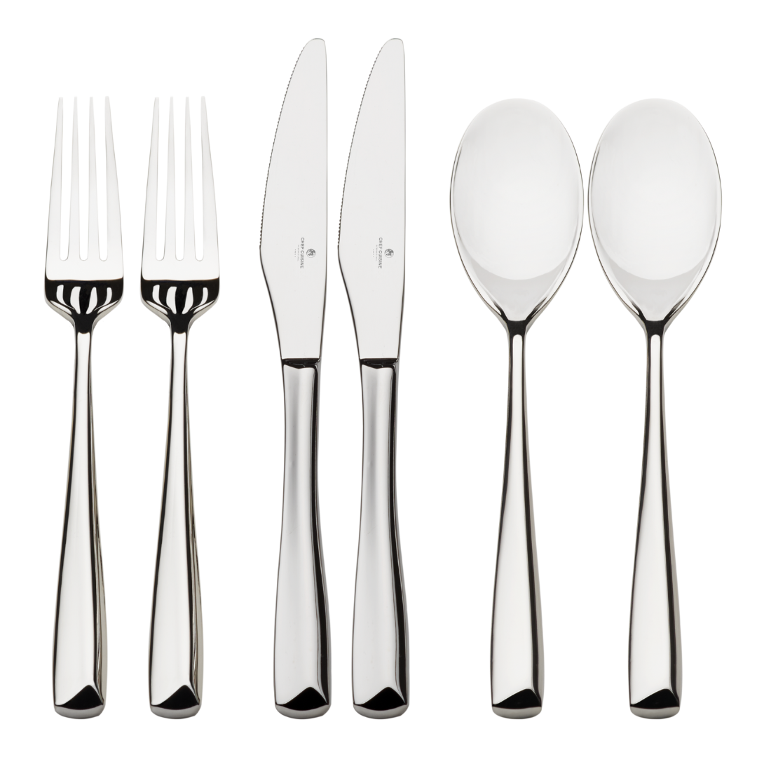 chef-cuisine-bestecke-tafelbesteck-set-6-tlg-edelstahl-rostfrei image 5