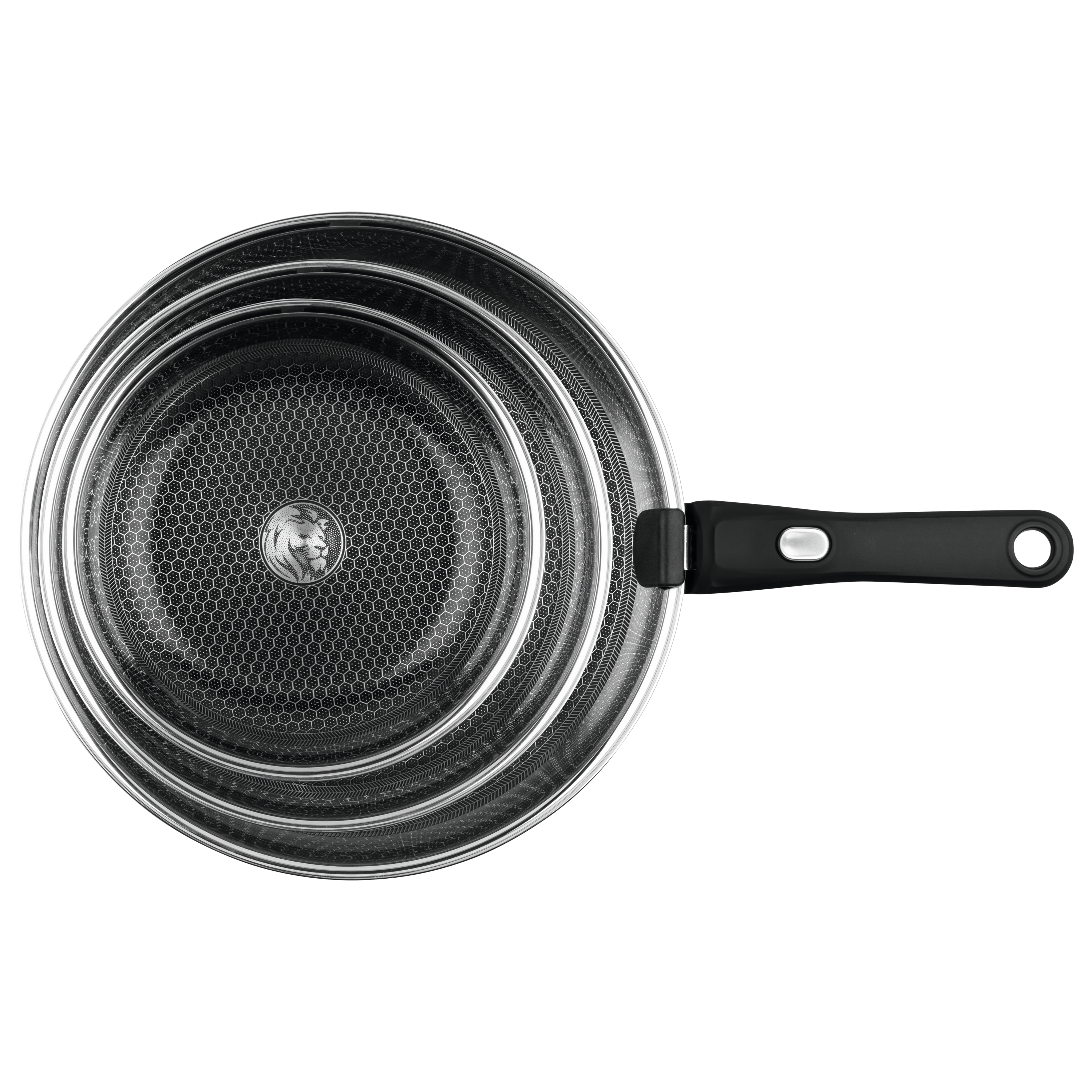 chef-cuisine-honeycomb-pfannen-set-3-tlg-20-24-28-cm-griff image 3