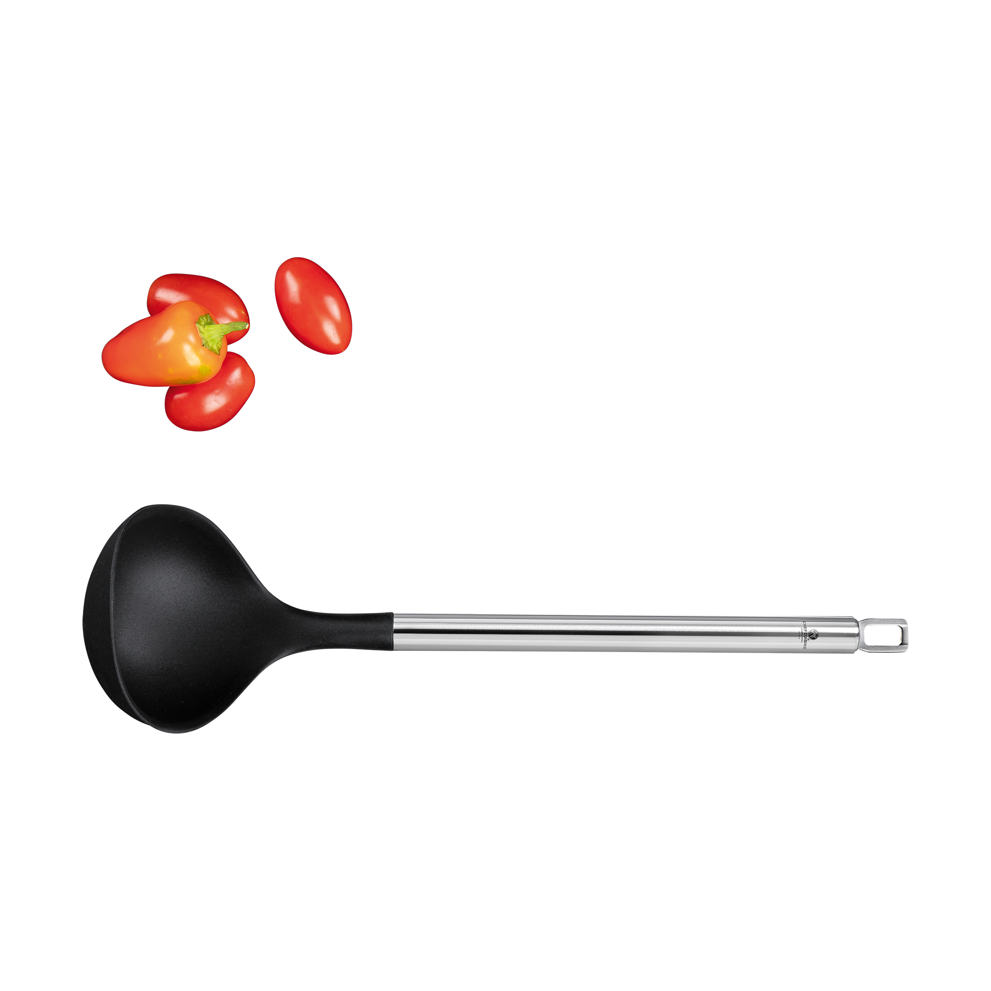chef-cuisine-k-chenhelfer-sch-pfkelle-silikon-32cm-edelstahl image 1