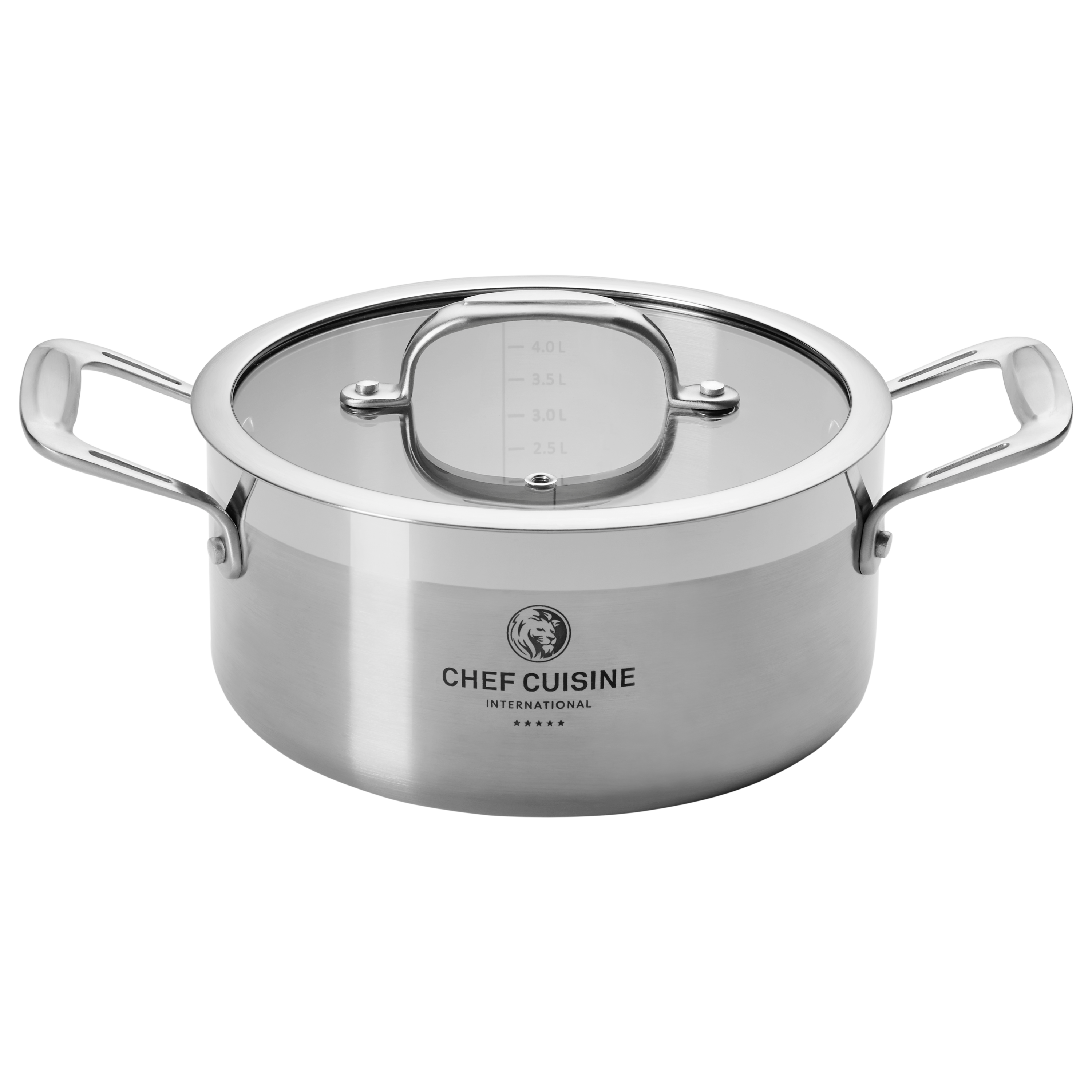 chef-cuisine-5-ply-fleischtopf-24-cm-kupferkern-mit-deckel image 1