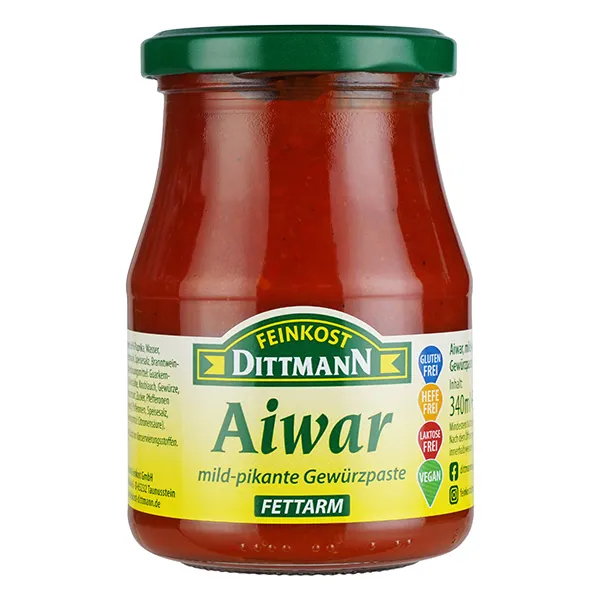 feinkost-dittmann-aiwar-mild-gew-rzpaste-paprika-fettarm image 1