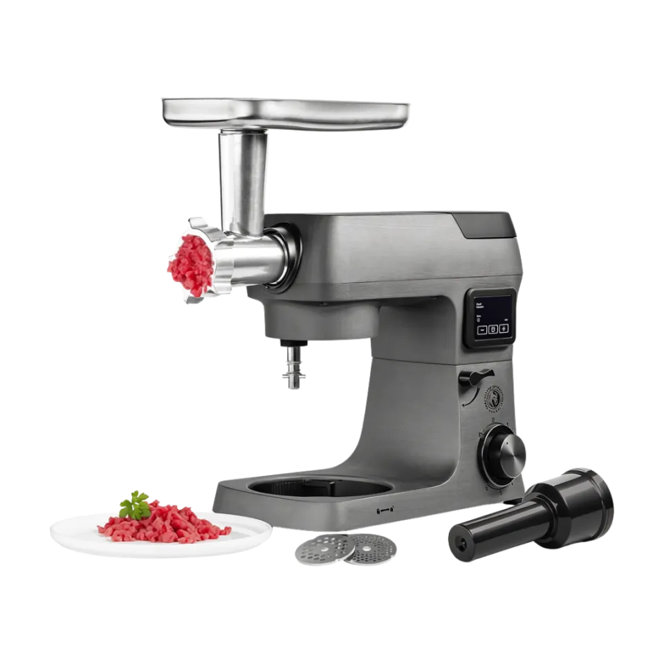chef-cuisine-k-chenmaschine-fleischwolf-set-aufsatz-edelstahl image 1
